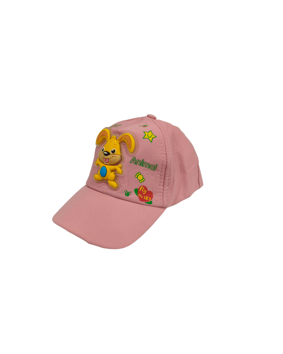 Bunny Kids Cap – Cartoon Printed Cotton Cap