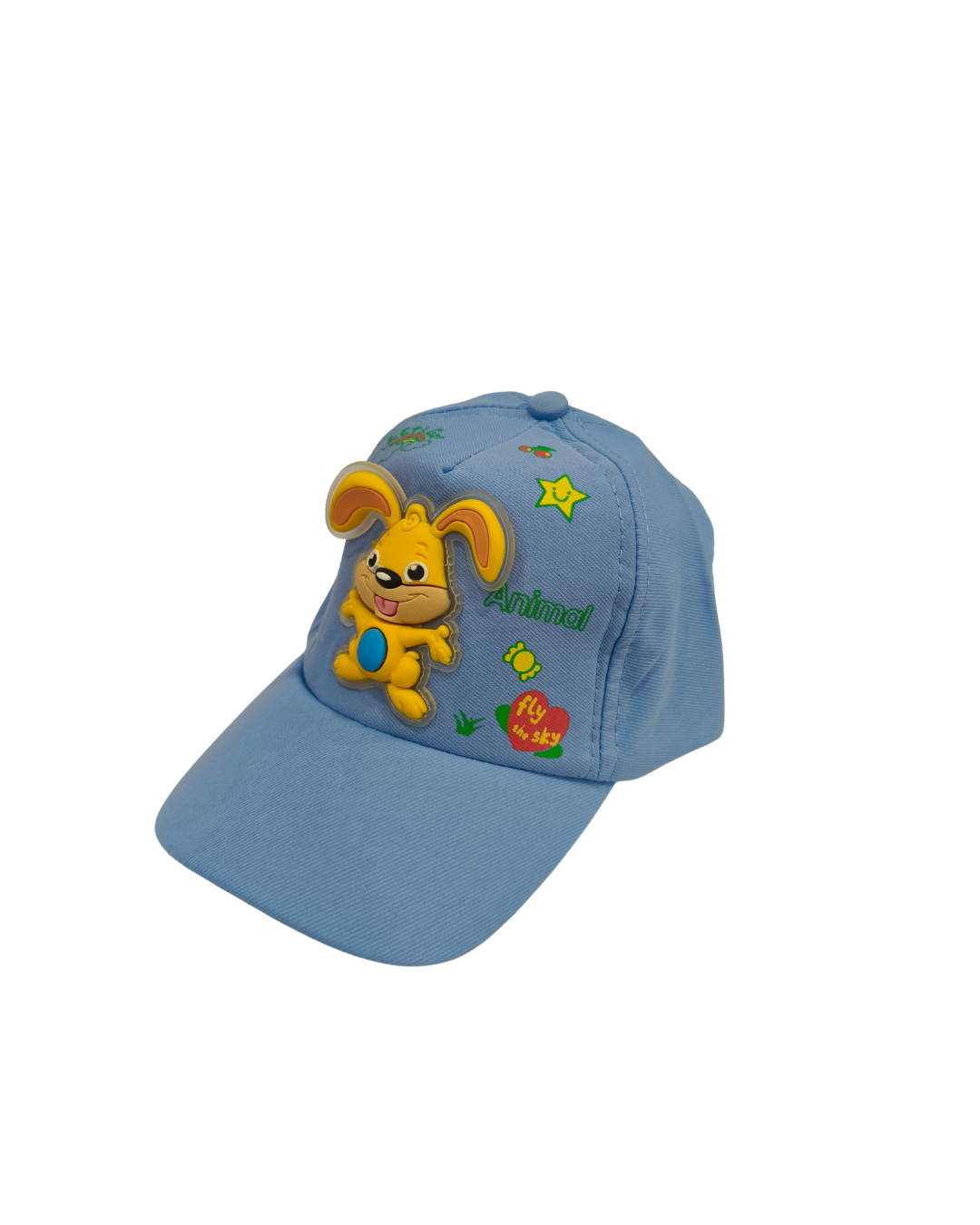 Bunny Kids Cap – Cartoon Printed Cotton Cap