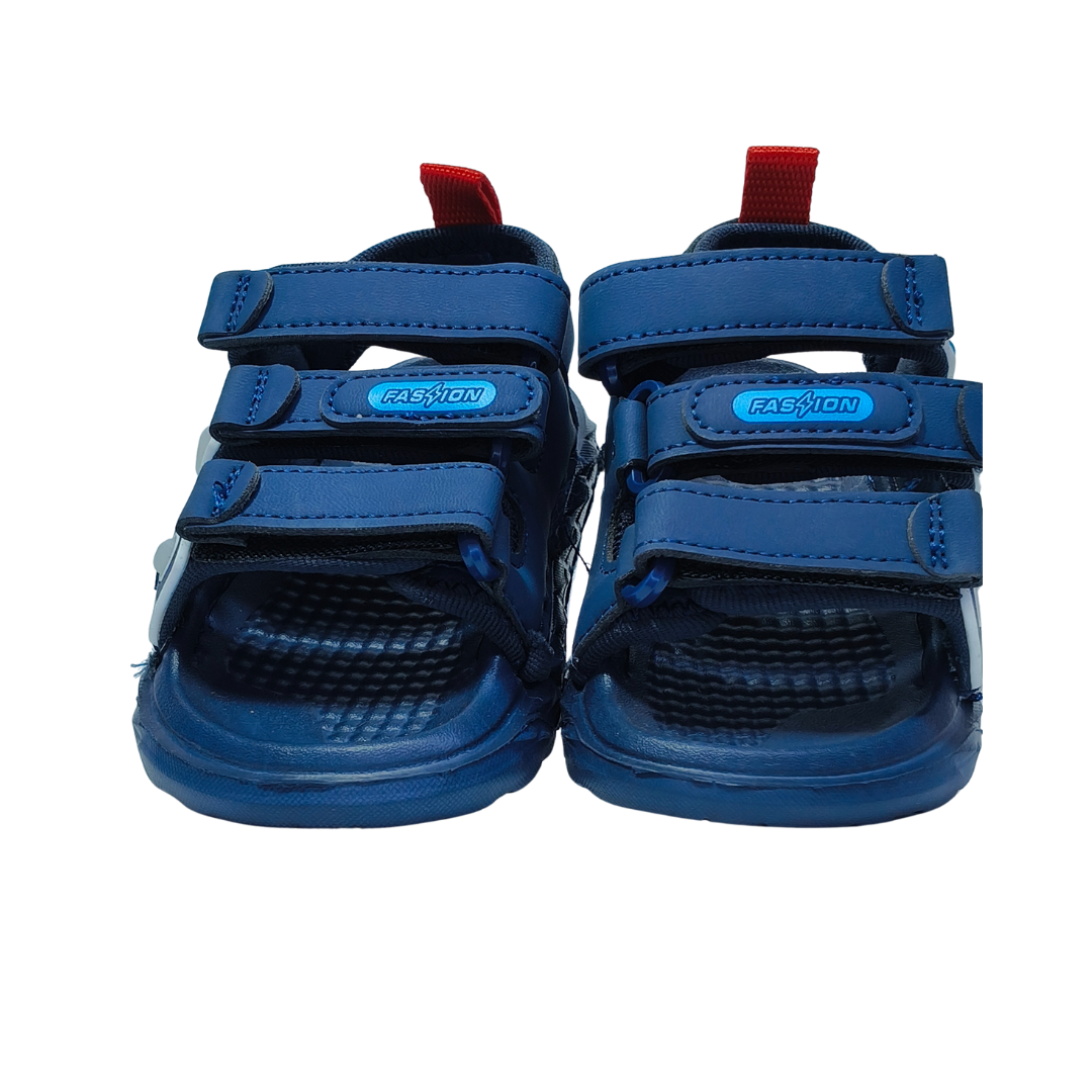 California Cool Boys Sandals – Blue Summer Shoes for Kids