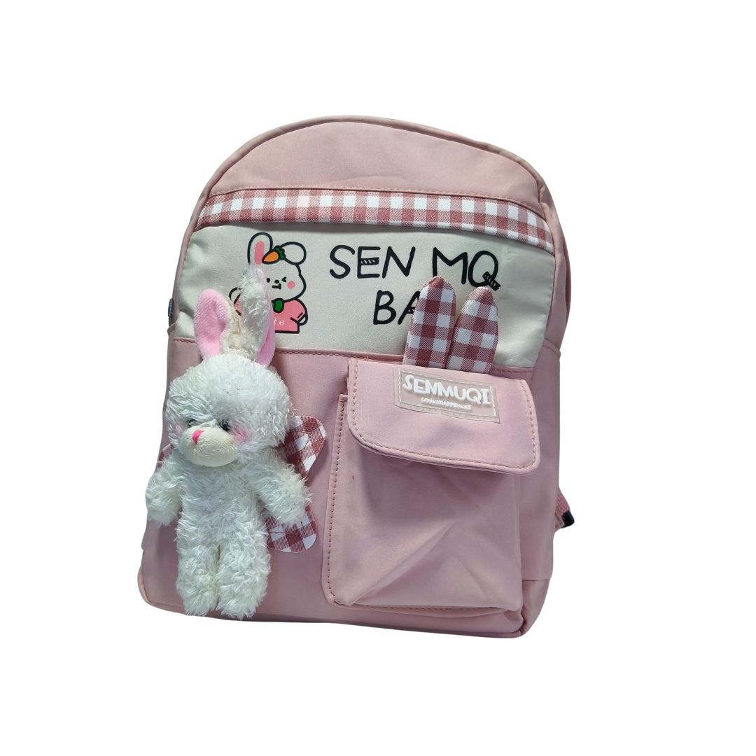 Cute Yellow Bunny Backpack for Kids – School Bag for Girls & Boys | Goal Matol Pakistan