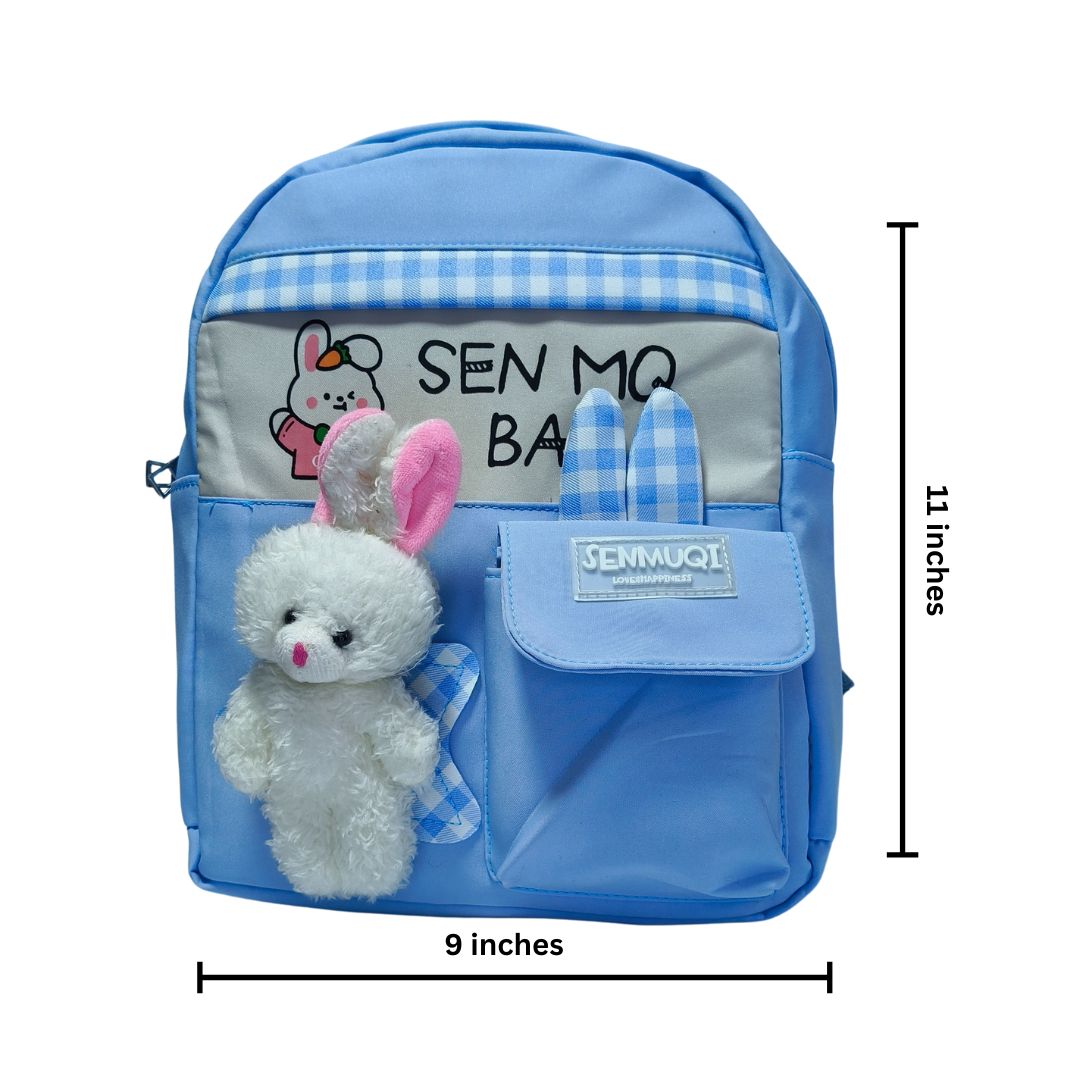Cute Yellow Bunny Backpack for Kids – School Bag for Girls & Boys | Goal Matol Pakistan