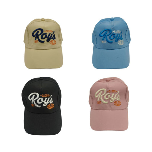 Roy's Kids Cap – Embroidered Cotton Cap