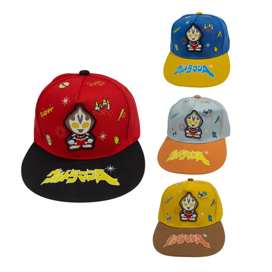 Ultraman Kids Cap – Cartoon Printed Cotton Cap