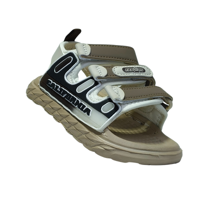 California Cool Boys Sandals – Beige Summer Shoes for Kids