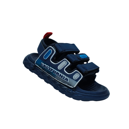 California Cool Boys Sandals – Blue Summer Shoes for Kids