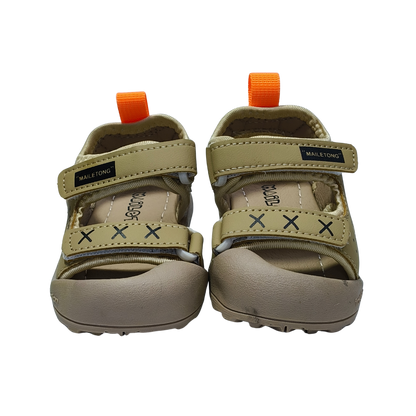 Adventure Baby Sandals – Khaki – Soft Sole Summer Shoes for Boys
