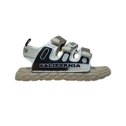California Cool Boys Sandals – Beige Summer Shoes for Kids