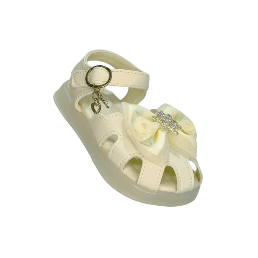 Light - Up Girls Sandals – White - Goal Matol
