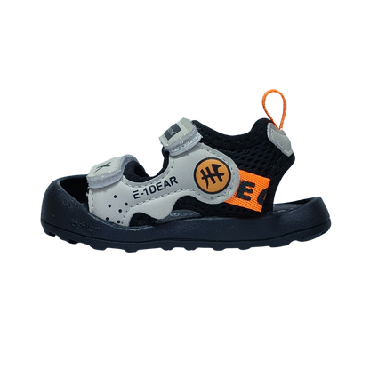 Adventure Baby Sandals – White – Soft Sole Summer Shoes for Boys
