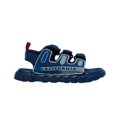 California Cool Boys Sandals – Blue Summer Shoes for Kids