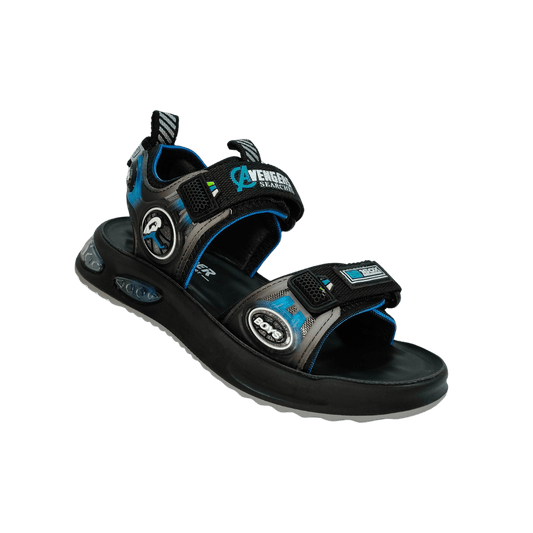 ZoomX Blaze – Boys' Power Sandals - Black & Blue - Goal Matol