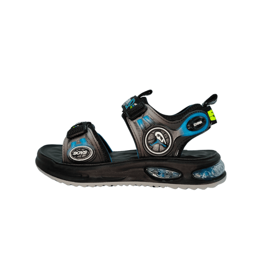 ZoomX Blaze – Boys' Power Sandals - Black & Blue - Goal Matol